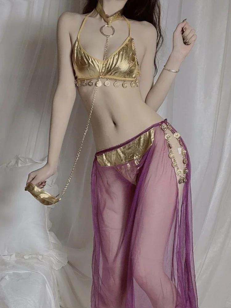 Bridal Sexy Underwear New Year Princess Costumes Exotic Wedding Dress Roleplay Christmas Spaghetti Strap Sex Outfit Plus Apparel