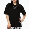 (WMNS) PUMA Power Logo Printing Round NeckSport Short Sleeve Black Women's 847703-01