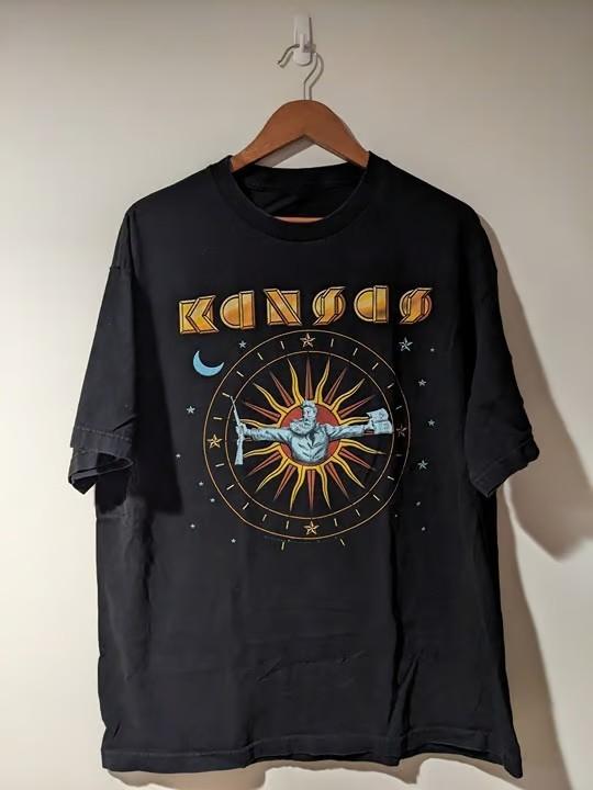 Kansas Albums Music Band Tour Black S5XL TShirt K510 Unisex T-Shirt XXXL