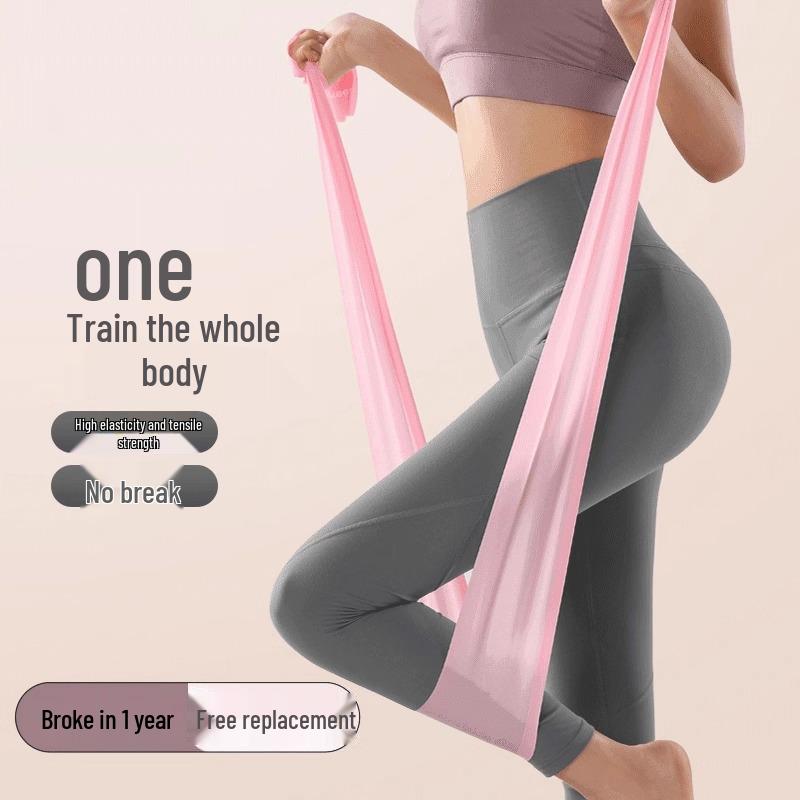 

Yoga Resistance Band for Women s Shoulder, Back, and Glute Stretching & Warm-Up Fitness.