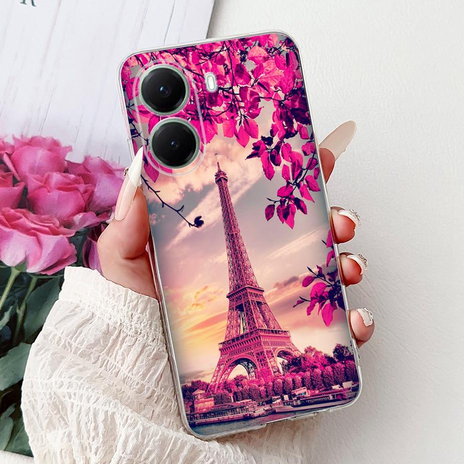 For Xiaomi Poco X7 Pro 5G Case Stylish Painted Cover Clear Silicone Phone Case For Xiaomi Poco X7 PocoX7 Pro X7Pro 5G Soft Shell