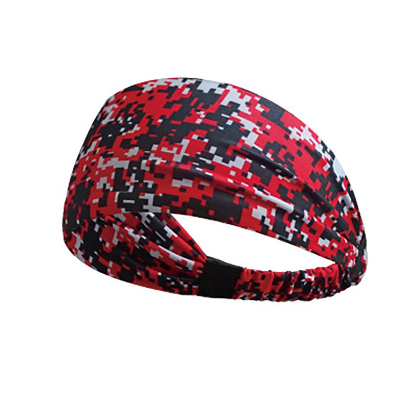 European & American Sweat-Wicking Antiperspirant Fitness Headband for Women