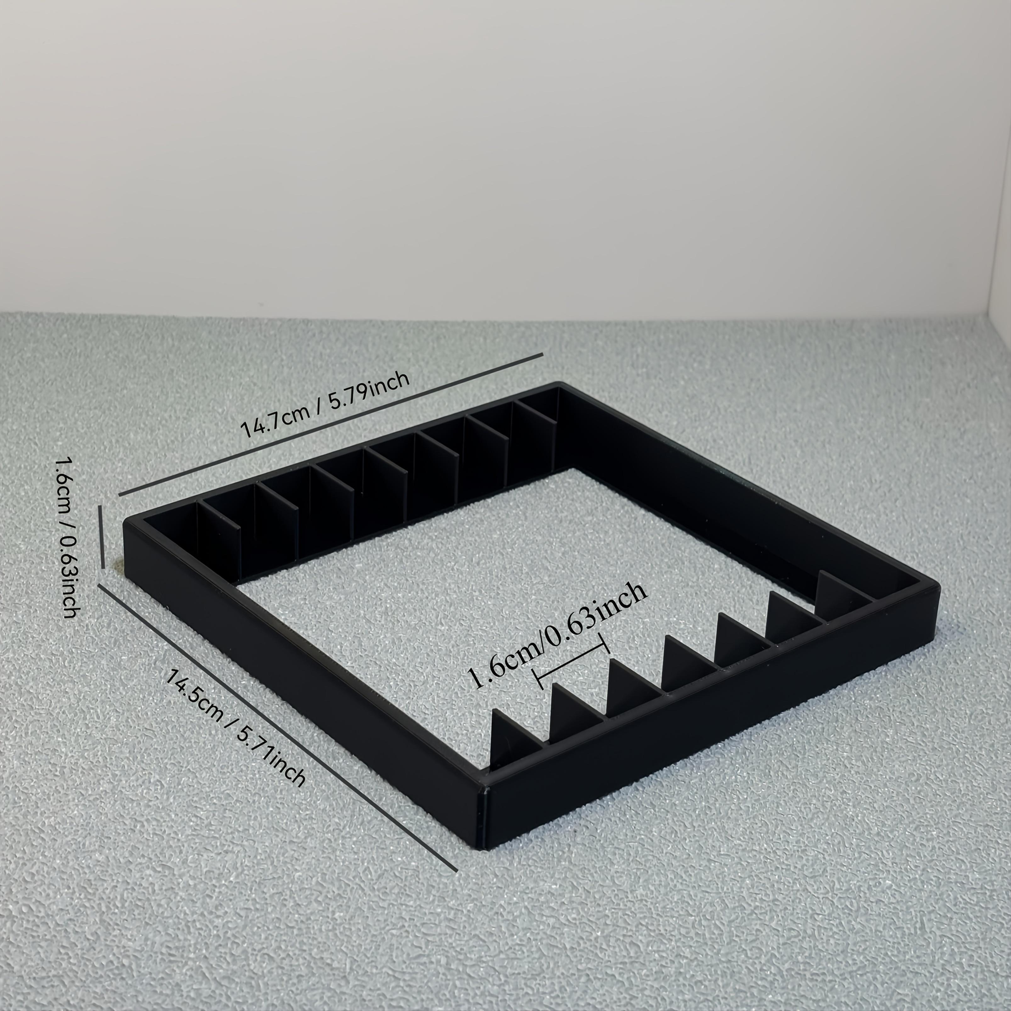 

Game Cartridge Storage Rack Black 8 Slot Game CD Memory Card Display Stand Plastic Game Disc Storage Rack Home Accessories