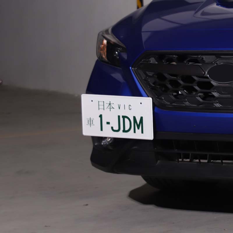 32.9cmX16.5cm Car License Plate Bracket Front Side License Plate Mount Frame For Subaru WRX 2022-2025 2026 Car Accessories