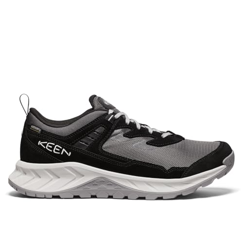 KEEN HIGHTRAIL WP Hoher Wasserdichter Trekking-Schuh, Herren, Schwarz/Vapor, Größe 27,5 cm