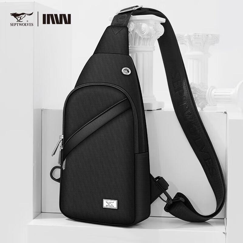Septwolves Men s Casual Sling Bag