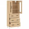 Highboard Sonoma Oak 69.5 x 34 x 180 cm Particleboard
