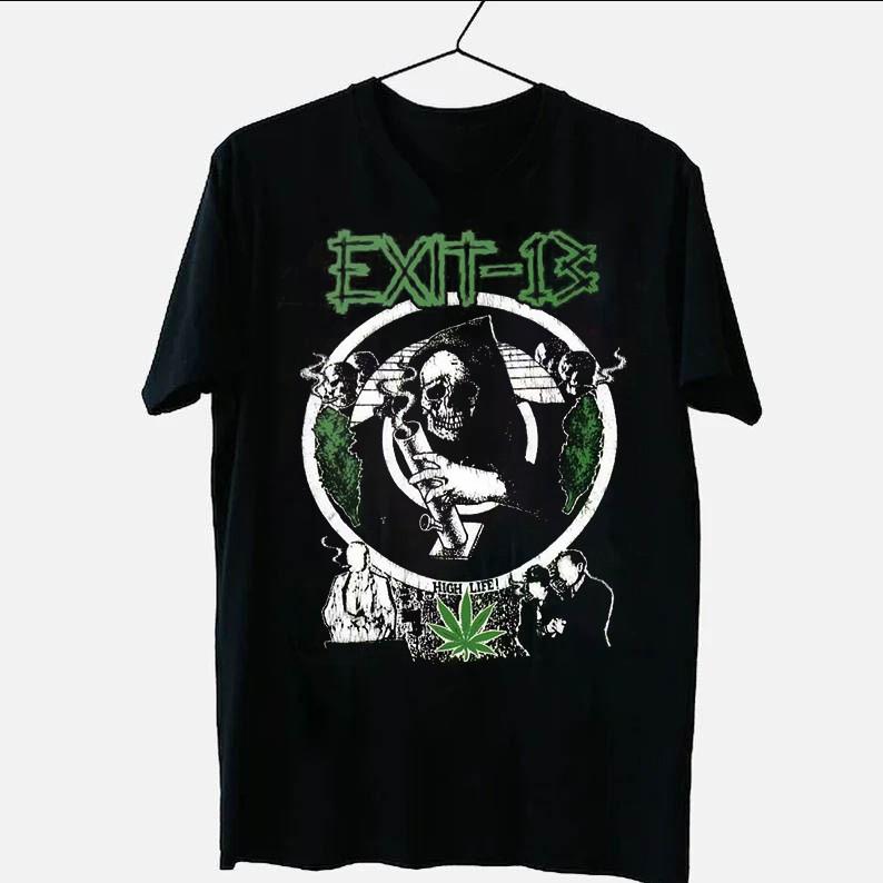 

Группа Exit-13 Альбом High Life Унисекс Взрослая Футболка Хлопок Полный Размер PR293 3XL