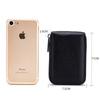 Large Capacity Leather Credit Card Holder Men Women Zipper Leather Purse Card Case Wallet Bank Card ID Holders