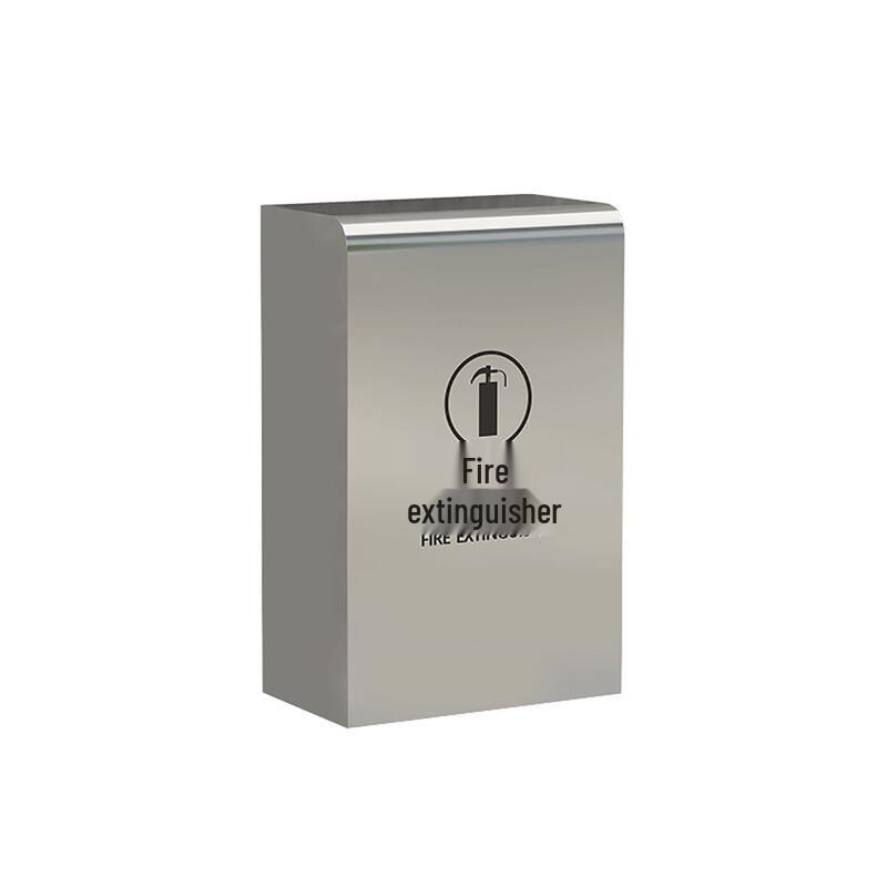 Brangdy Double Fire Extinguisher Stainless Steel Cabinet