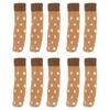 24Pcs Chair Leg Protector 2 Layer Furniture Caps Covers Floor Mute Pads Mats Accessories