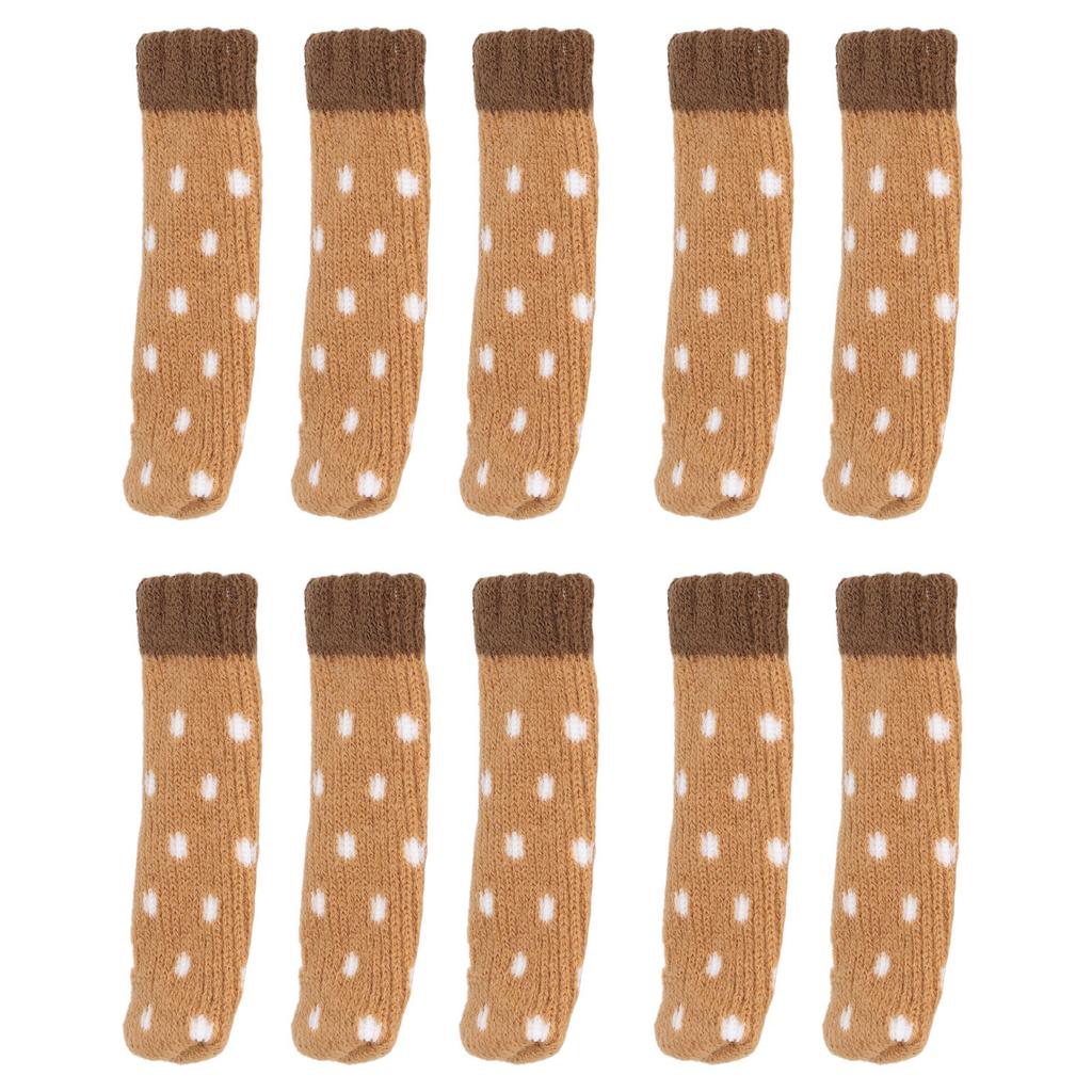 24Pcs Chair Leg Protector 2 Layer Furniture Caps Covers Floor Mute Pads Mats Accessories