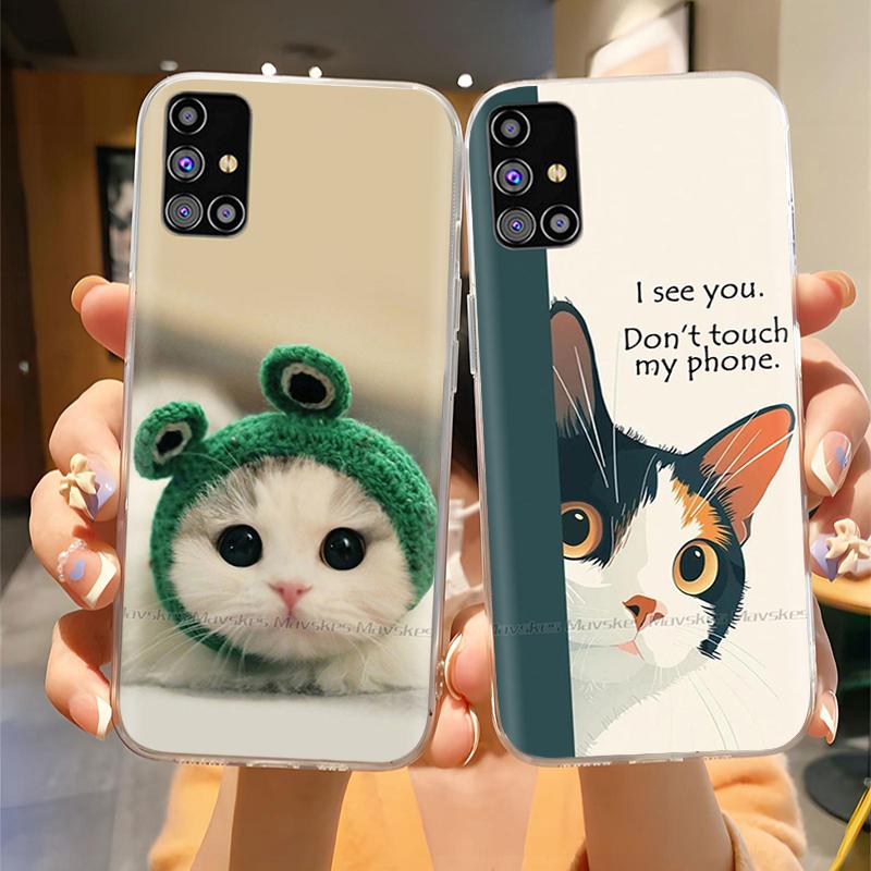 For Samsung Galaxy M51 Case SM-M515F Phone Case Creative Full Protection TPU Back Cover For Samsung M51 M 51 Soft Silicone Funda