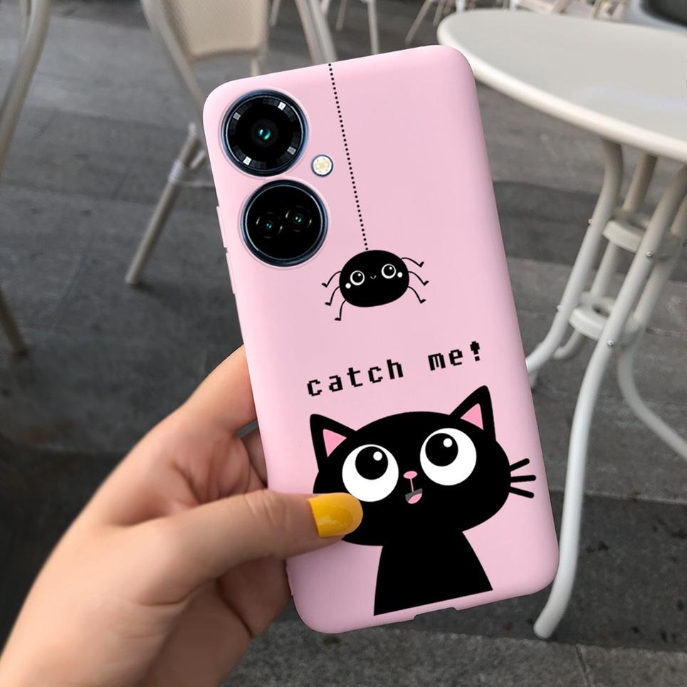 For TECNO Camon 19 Neo Case Cartoon Boy Child Fashion Phone Case Back Cover For Tecno Camon 19 Pro Camon19 Matte Soft Bumper Bag