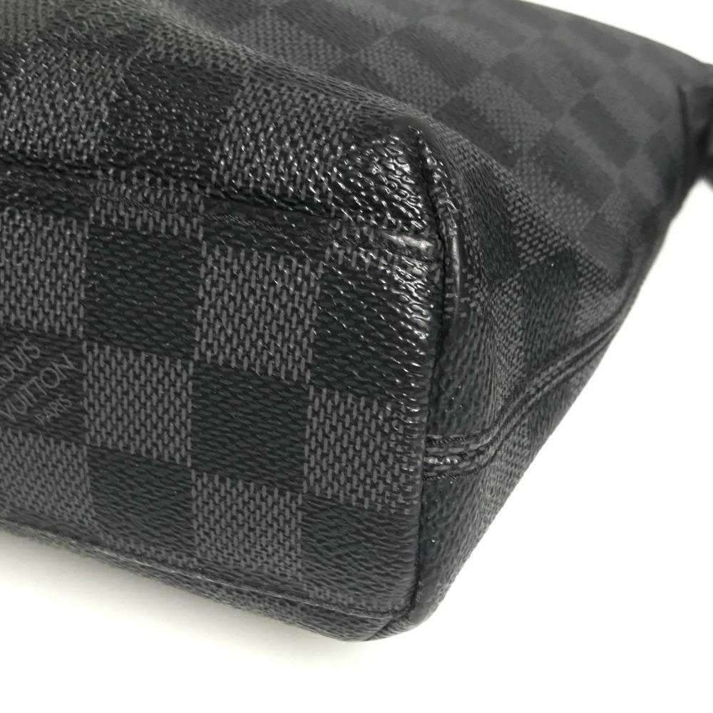 Louis Vuitton  N41211  Damier Graphite Mick PM Crossbody bag Shoulder Bag Black