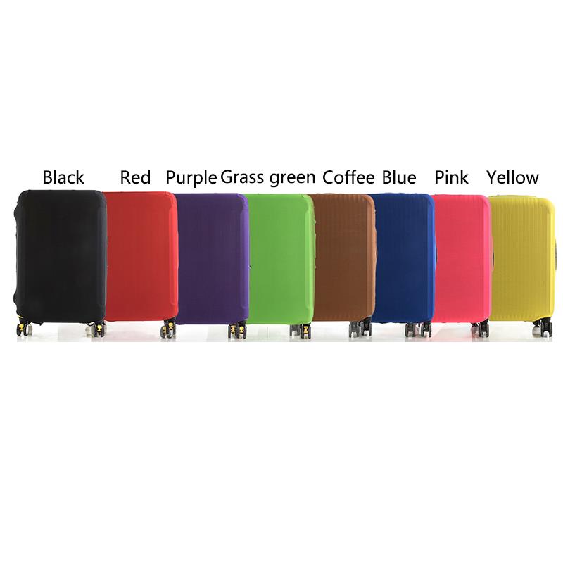 Gepäck-Spandex-Schutz, Reisehülle, reiner Koffer, staubdicht, Farbe, elastisches Zubehör