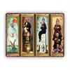 Vintage Metal Tin Sign Garage Pub Man Cave Wall Decor 8x12 inch