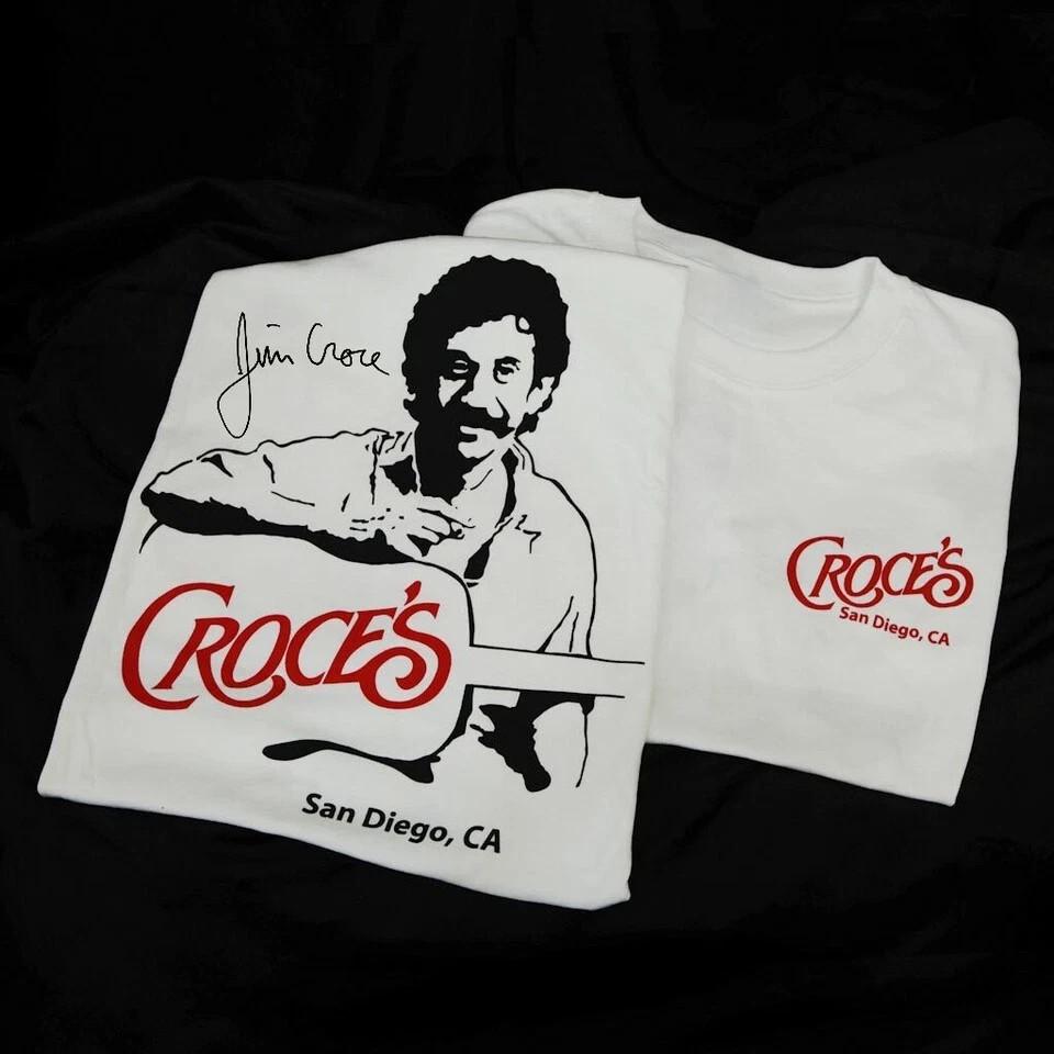 

Jim Croce Music Star Cotton Heavy White Full Size Unisex 2 Sided T Shirt S K1168 Unisex T-Shirt M