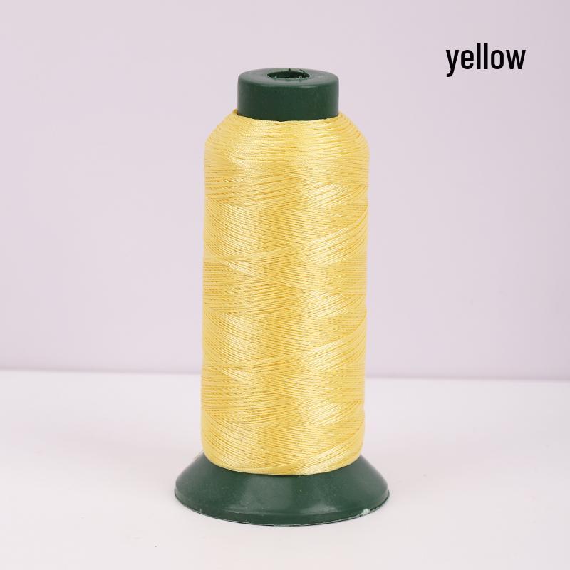Sewing Machine Leather Thread: 210D/3 Ply High-Strength Mercersized Nylon for Handcrafts, Sofas, and Thick Fabrics
