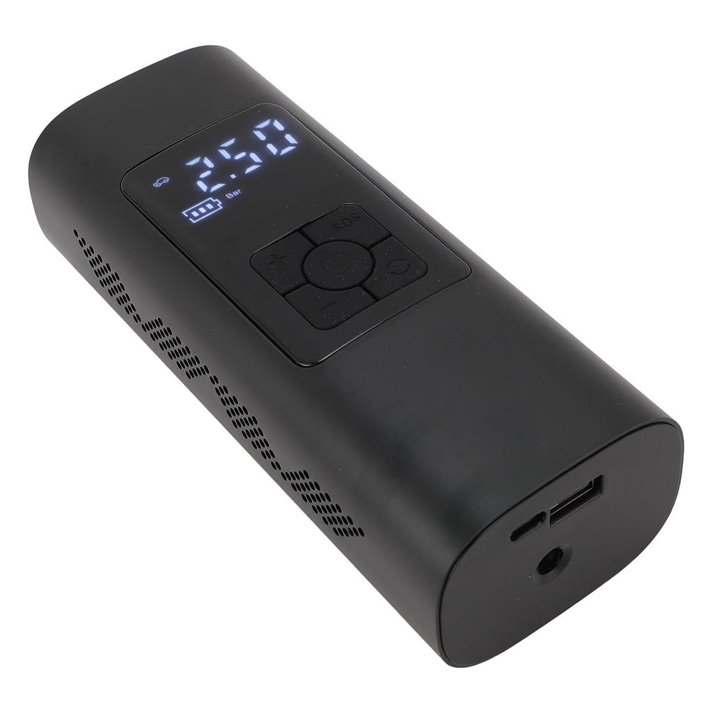 Cordless Tire Inflator Portable Air Compressor 60W 150PSI 6000mAh Portable Electric Air Pump with