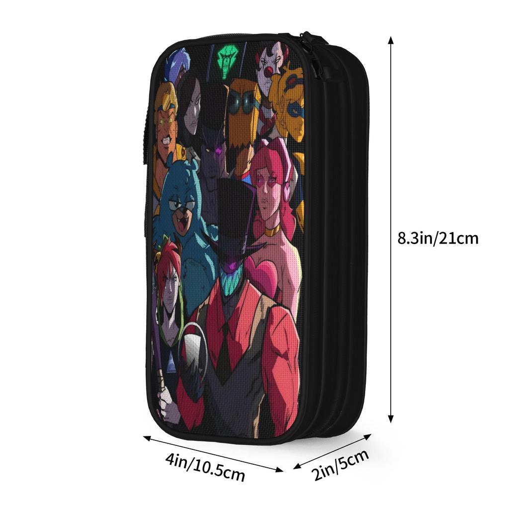 Classic Villainous Comdy Pencil Case  Pencilcases Pen Holder for Girls Boys Big Capacity Bag School Supplies Gifts Stationery