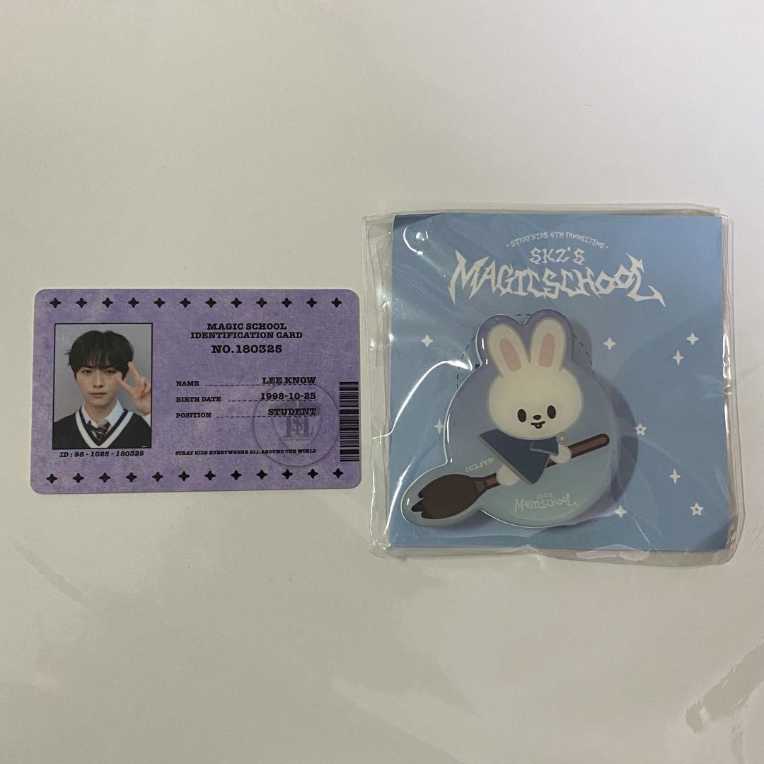 

[USED] straykids fan meeting STAYZONE Reno trading card student ID