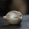 Creativity Yixing Purple Clay Tea Pet Pufferfish Statue Ornaments Handmade Tea Figurine Crafts Chinese Tea Set Decoration Gifts