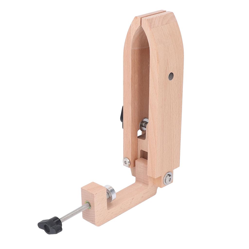 Clește de Cusut Manual cu Cheie Hexagonală Lemn de Fag Desktop Rotativ Clește de Cusut pentru Piele DIY