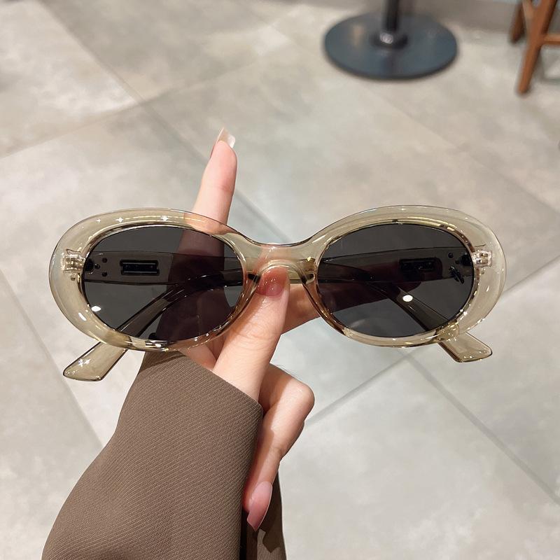 

New Stylish Sun Glasses For Women Oval Shape Sunglasses Men Women Uv400 Protection Outdoor Female Sunglass
