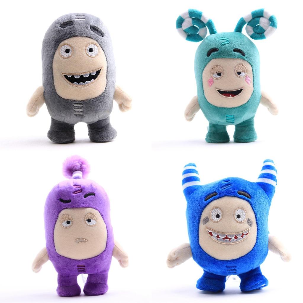 Oddbods 18cm Plush Soft Cuddly Toy Newt Bubbles Pogo Zee Jeff Fuse Slick For Cozy Comfort