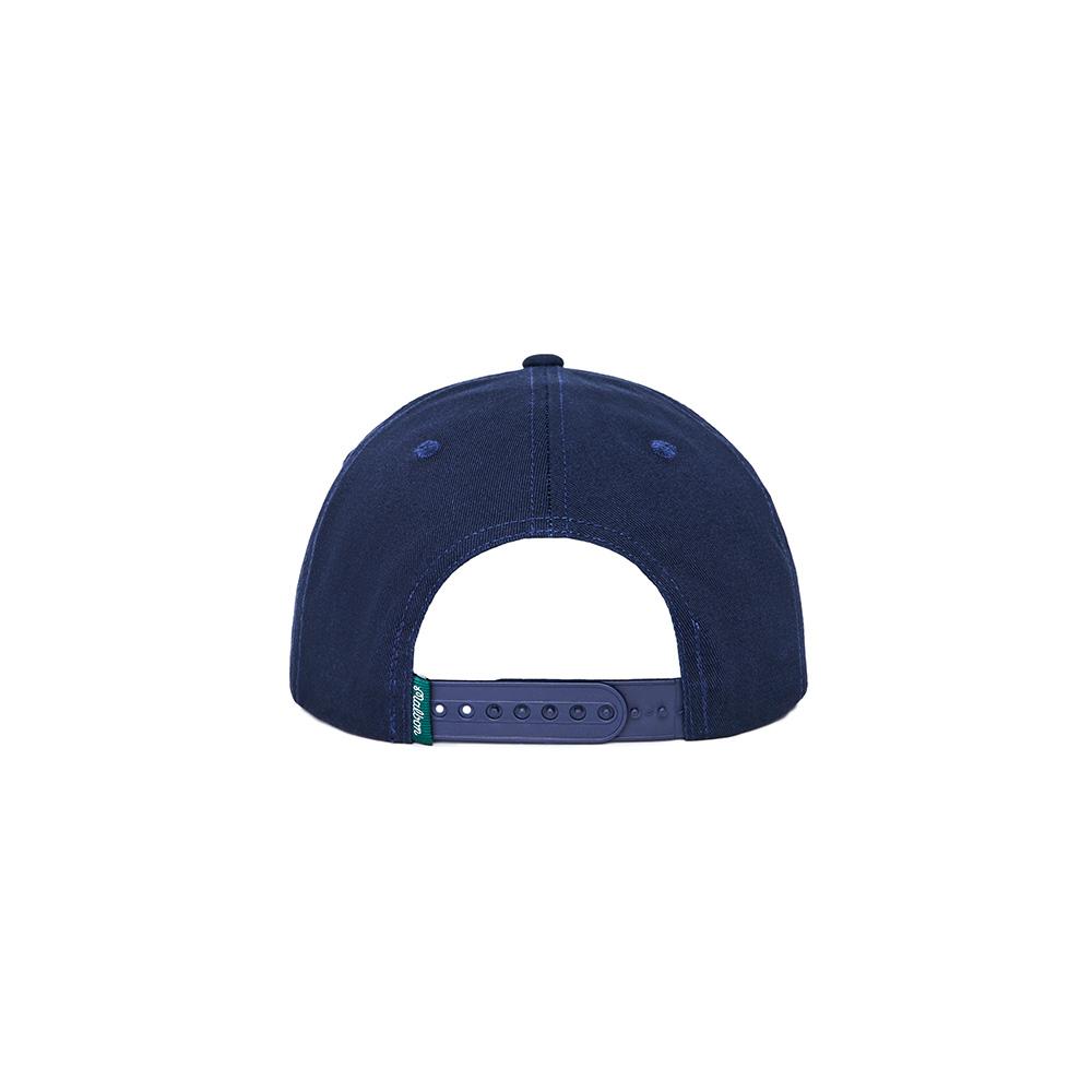 MALBON GOLF [Santa Cruz] Wappen Point Snapback Navy