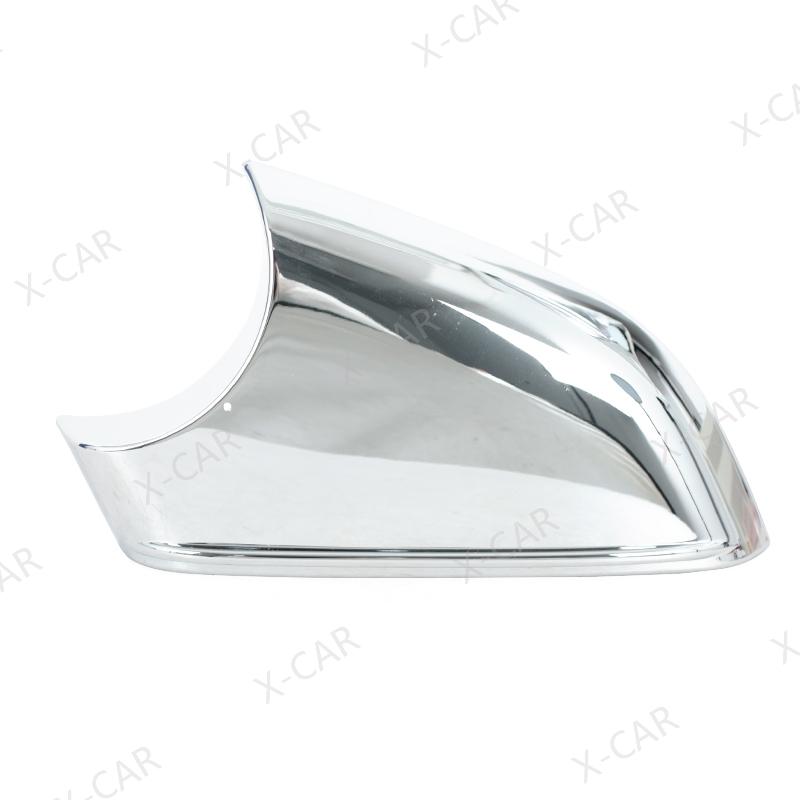 Chrome Exterior Rearview Side Mirror Lower Bottom Base Cover Lid Cap Shell For Tesla Model S 2014 2015 2016 2017 2018 -