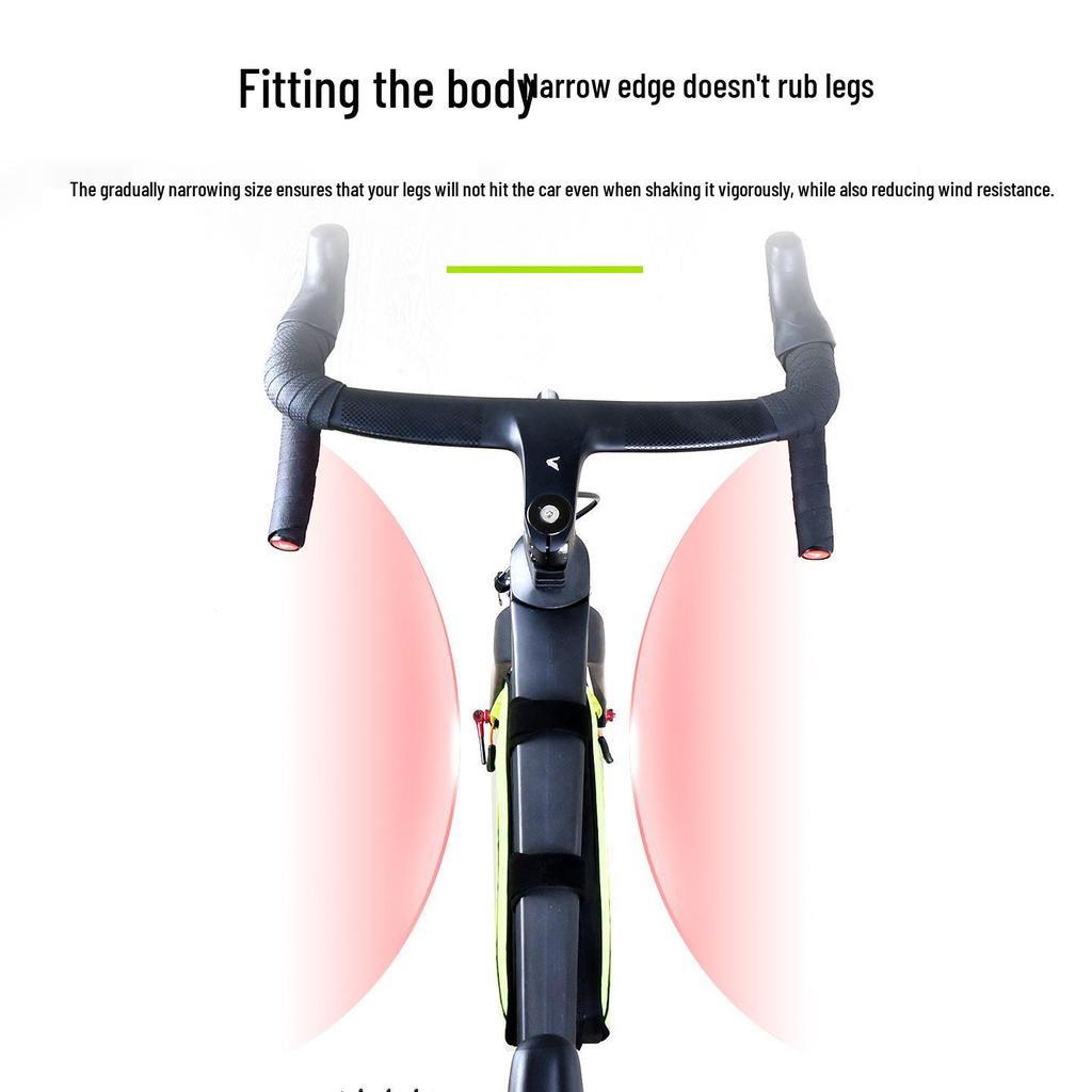 1.7L Nylon Bike Triangle Top Tube Bag for Mountain & Road Cycling