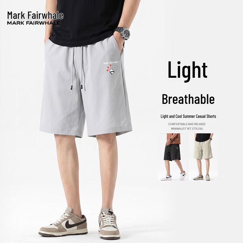 MARK FAIRWHALE Men s Athletic Quick-Dry Shorts L
