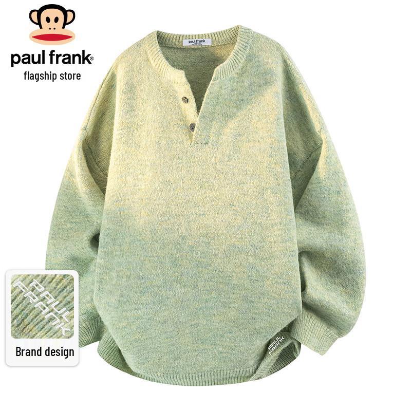 

Paul Frank Men s Loose Fit Autumn/Winter Knit Sweater 3XL