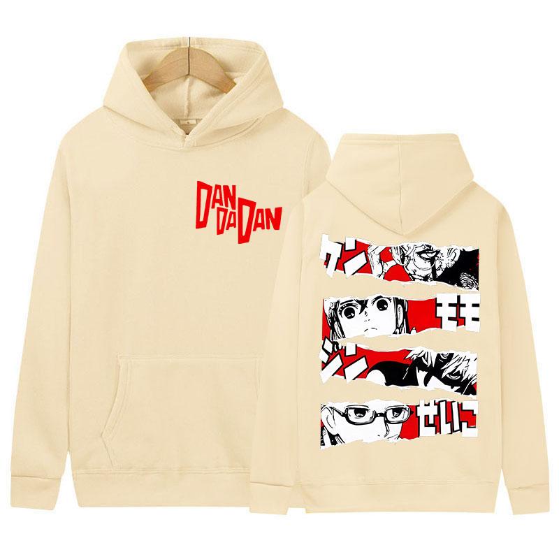 Anime Dandadan Okarun Dan Da Dan Graphic Hoody Men Women Clothing Fashion Harajuku Sweatshirt Casual Oversized Long Sleeve Hoody