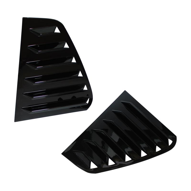 For Volkswagen Golf 7 MK7 7.5 GTI GTD R R-Line 2013-2020 Rear Side Window Louvers Air Vent Scoop Shades Sticker Car Accessories