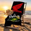 Honda Print Beach Towel Design, Soft, Lightweight. for Home Bathroom, Spa, Pool, Yoga, Surfing, Camping, Gift for Family, Friend