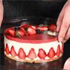 Cake Collar Clear Acetate Strip Chocolate Mousse Cake Transparent Baking Accessory