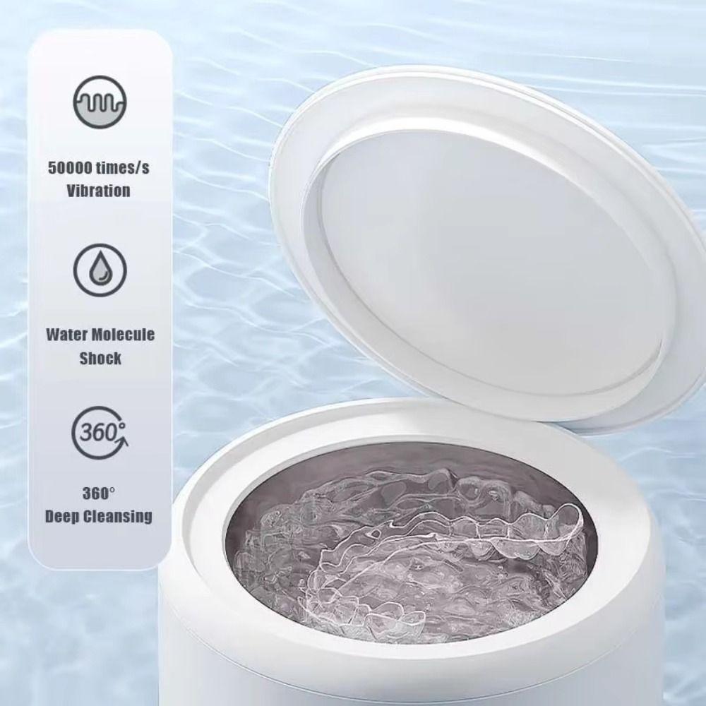Ultrasonic Braces Cleaning Machine Denture Clean Machine  for Mouth Guard Aligner Whitening Trays