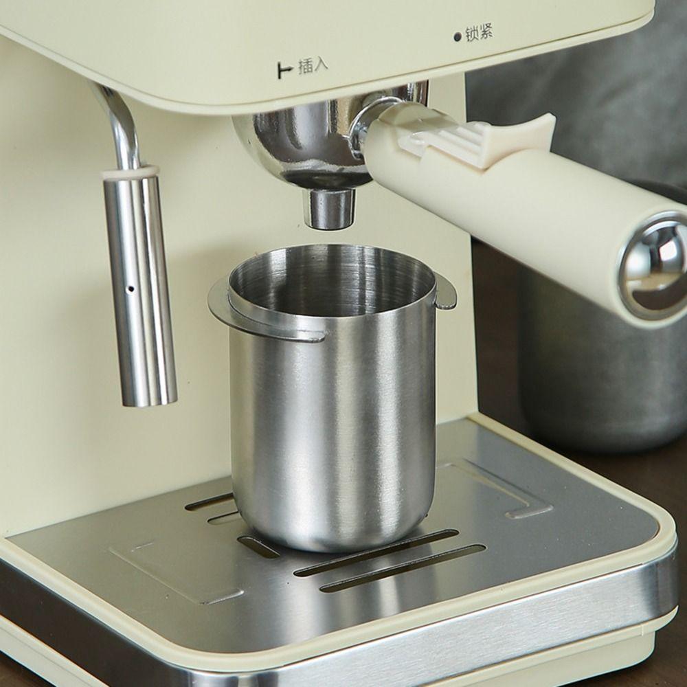 58mm Espresso Measuring Cup Wear Resistant Powder Feeder Durable Grinder Powder Cup  Cafe