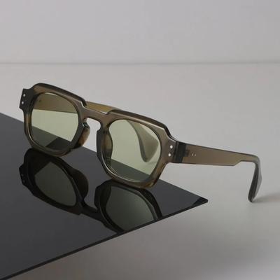 Vintage Rectangle Sunglasses for Women Men Fashion Designer Luxury Brand Casual UV Protection