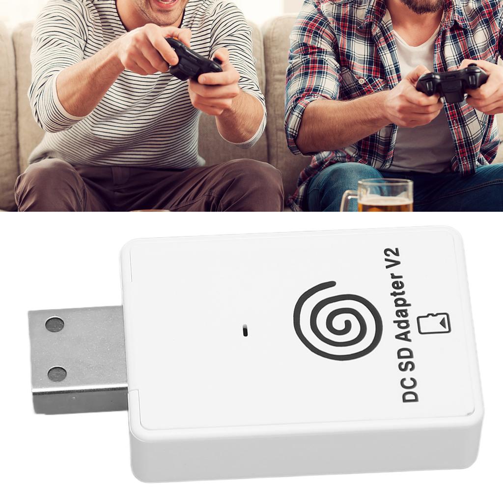 Storage Card Reader Adapter Professional Plug and Play Memory Card Reader for Sega Dreamcast for Dre