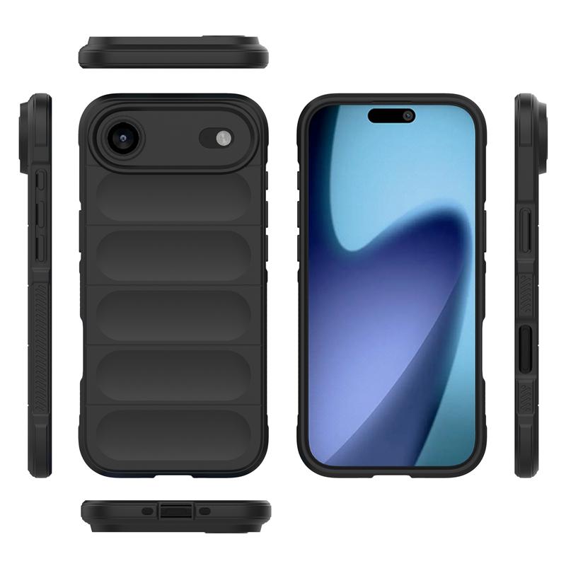 Shockproof Phone Case For iPhone 17 Air Case Anti-Slip Silicone Back Cover For iPhone 17 Air 17 Pro Max Case For iPhone 17 Funda