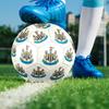Newcastle United F.CSoccer Ball Colorful All Ages Machine Stitched PVC Competition Ready Durable High-Bounce