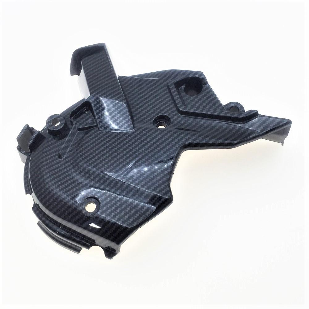 Carbon Fiber Pattern Left Box Front Cover for Honda ADV150/PCX150 (2019+)