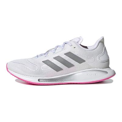 Galaxar Run Comfortable Sports Fitness Low Top Running Shoes Women Sneakers White Silver Pink FX6880