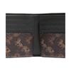 Coach Billfold Wallet Horse And Carriage Double Fold Men Wallet Dark-Brown 4906-A7U