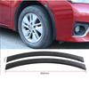 Car Fender Wheel Eyebrow Auto Mud Guard Body Protector Cover Carbon Fiber Look