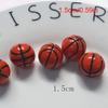 5 stk Miniatyr Fotball Fotball Basketball Badminton DIY Tilbehør